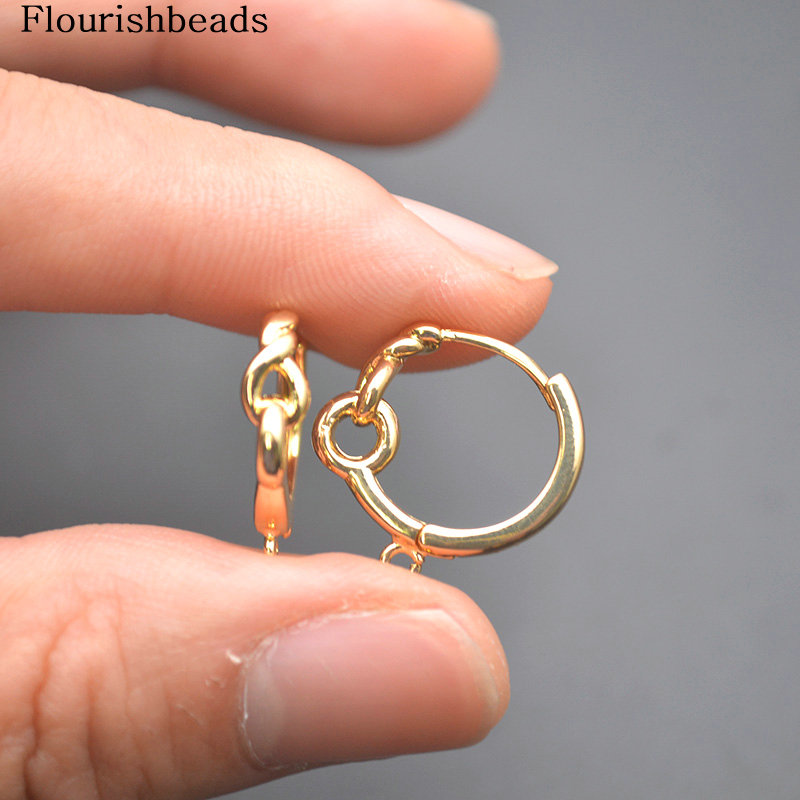 30pc Twisted Round Circle 18K  - Jewelry Making Hoops recension och pris