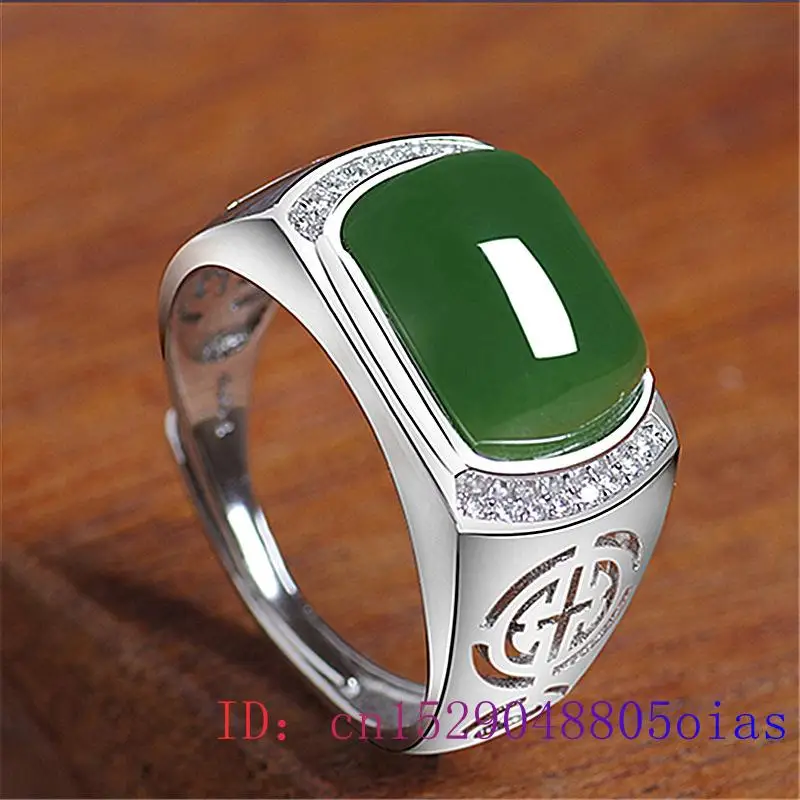 Green Jade Ring Gifts Fashion  - Jewelry Making Rings recension och pris