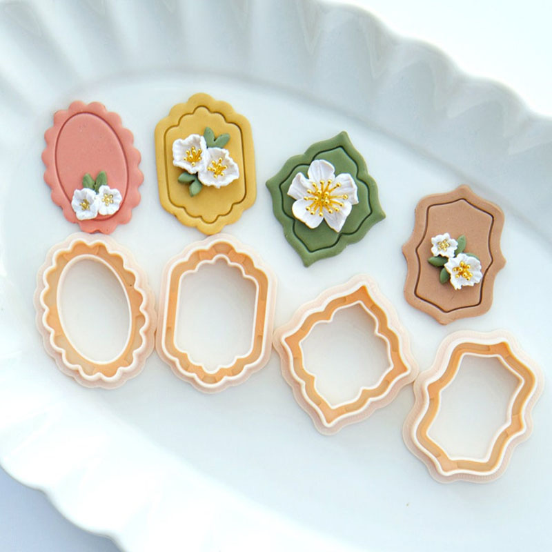 Frame Shape Polymer Clay Cutte - Jewelry Making Hand Tools recension och pris