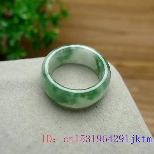 Green Jade Ring Natural Gemsto - Jewelry Making Rings recension och pris