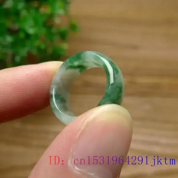 Green Jade Ring Natural Gemsto - Jewelry Making Rings recension och pris