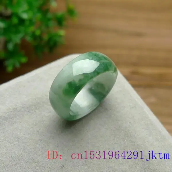 Green Jade Ring Natural Gemsto - Jewelry Making Rings recension och pris