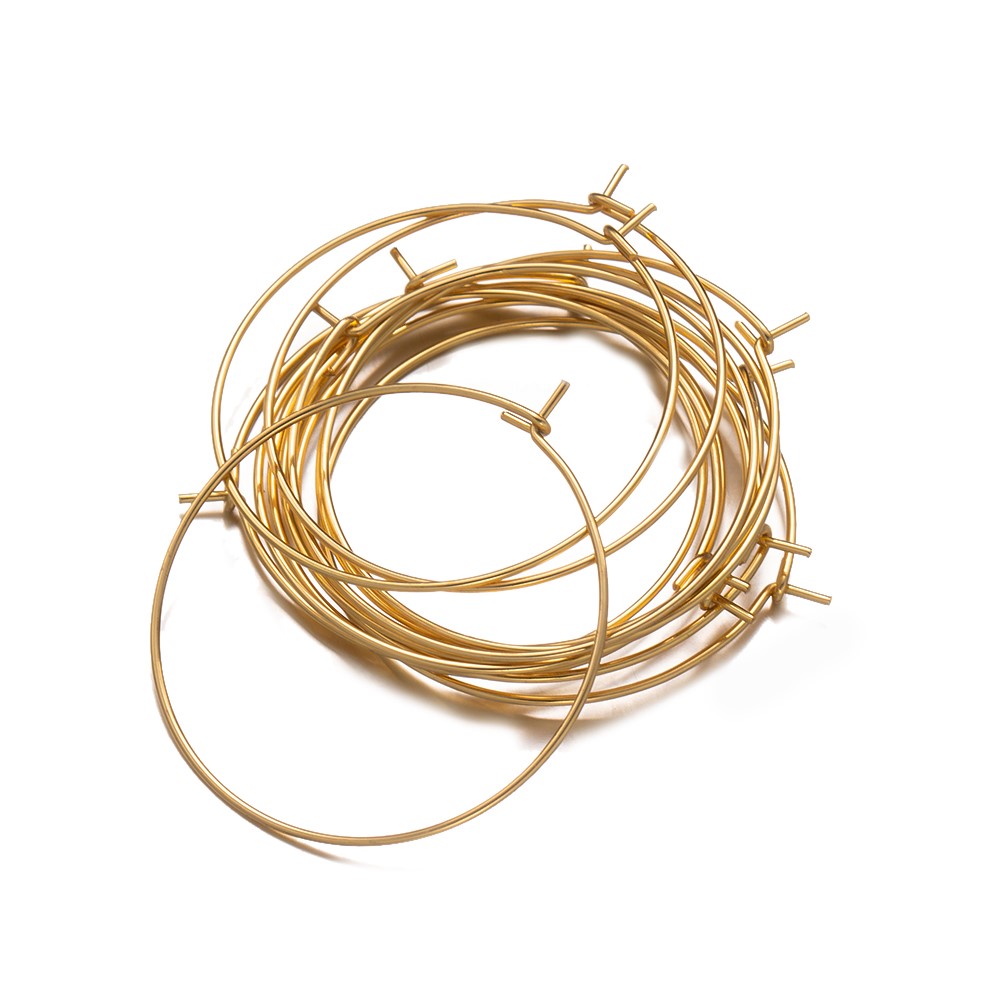 50Pcs 316 Stainless Steel 15 2 - Jewelry Making Hoops recension och pris