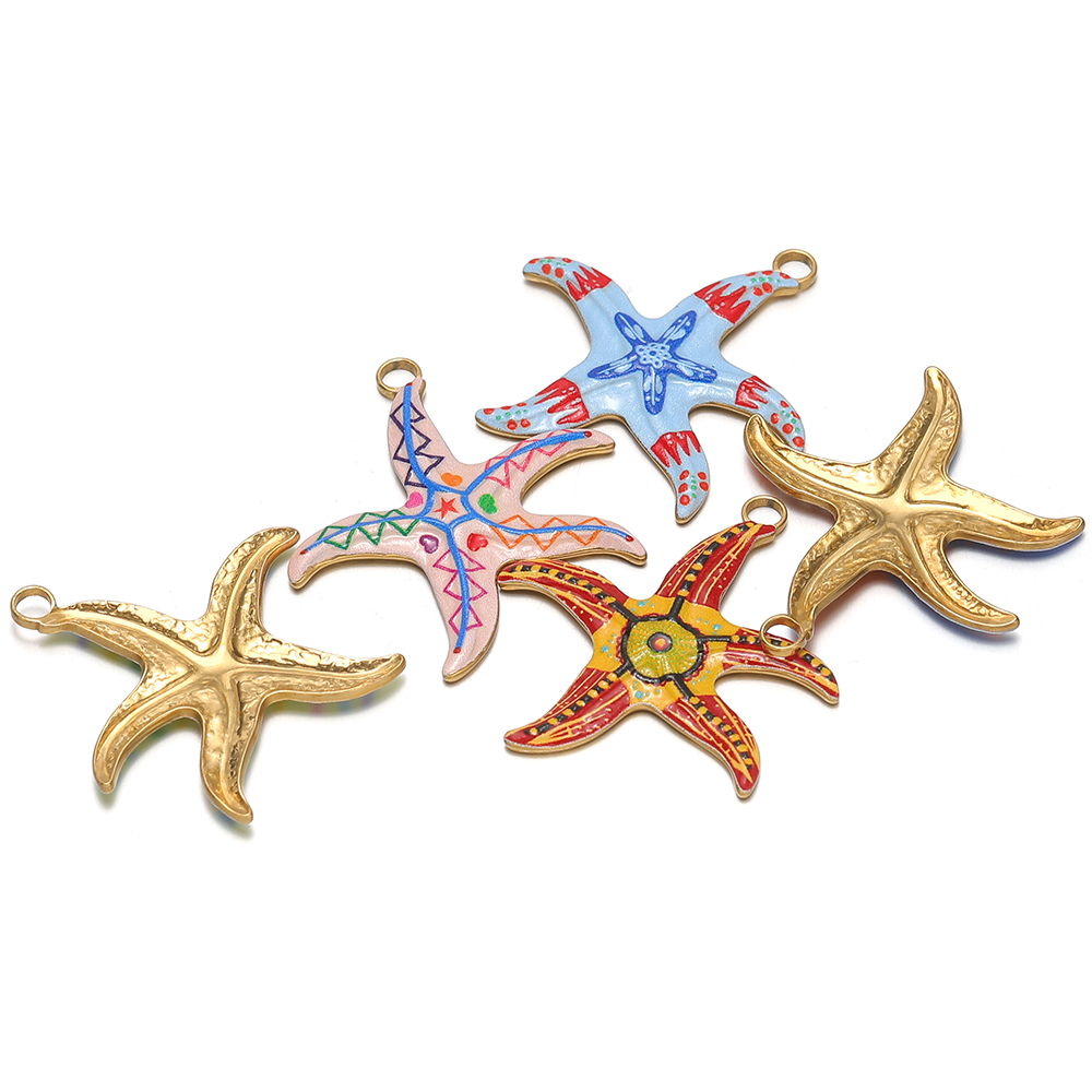 4pcs Stainless Steel Enamel St - Jewelry Making For Kids recension och pris