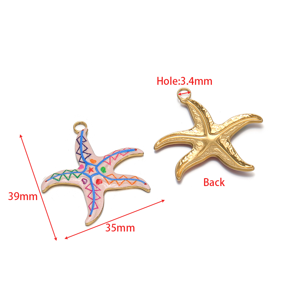 4pcs Stainless Steel Enamel St - Jewelry Making For Kids recension och pris
