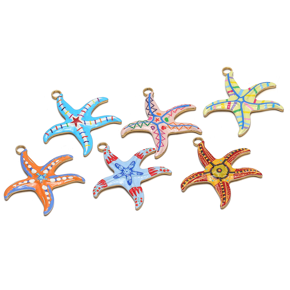 4pcs Stainless Steel Enamel St - Jewelry Making For Kids recension och pris