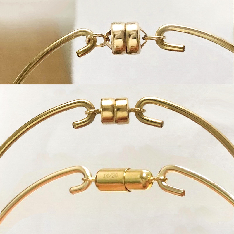 14K Gold Filled Magnetic Clasp - Jewelry Making Kits recension och pris