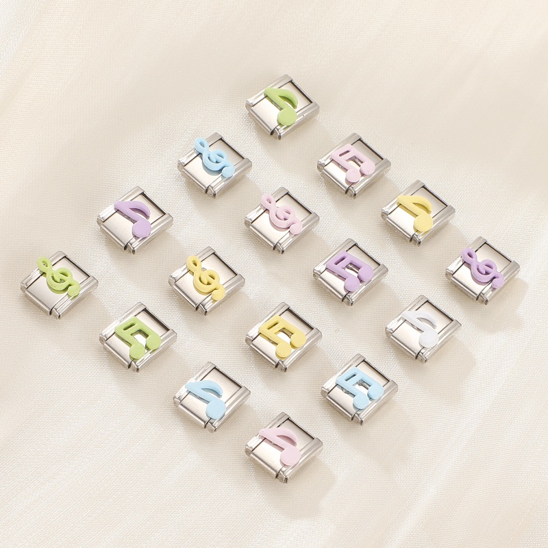 Y2K Colorful Musical Notes Zir - Jewelry Making Notes recension och pris
