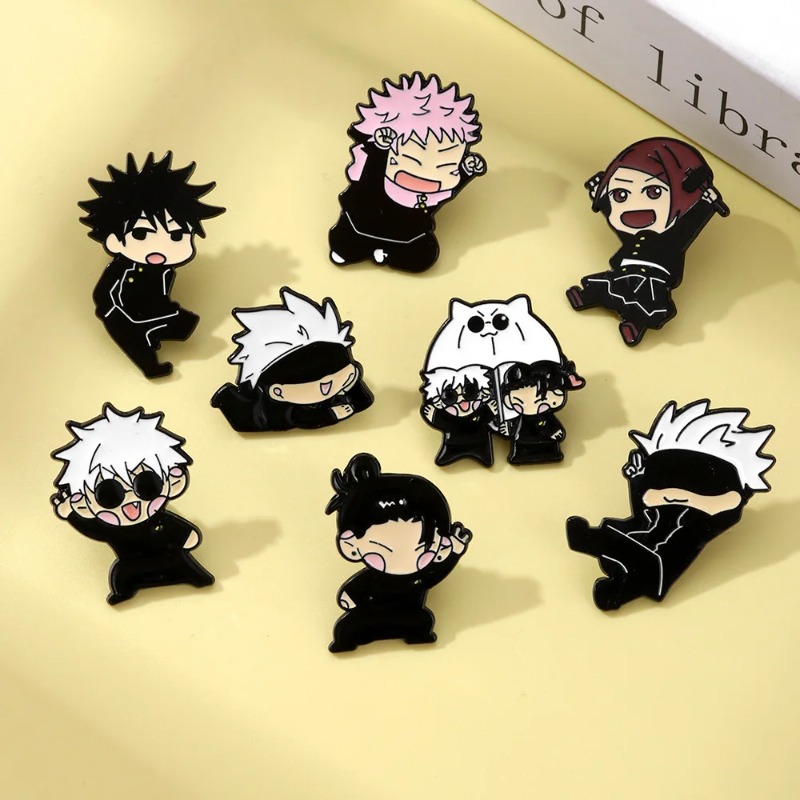 8pcs Anime Itadori Yuji Enamel - Jewelry Making Kits recension och pris