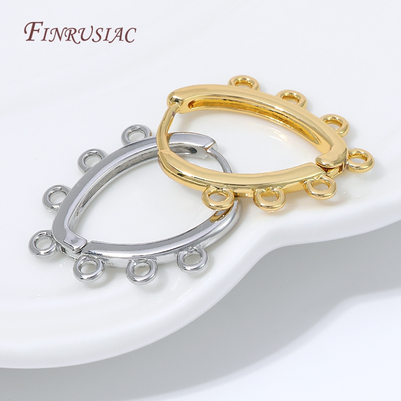 18K Gold Plated Huggie Earring - Jewelry Making Hoops recension och pris