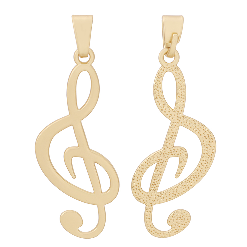 1 x Matte Gold Color Large Mus - Jewelry Making Notes recension och pris