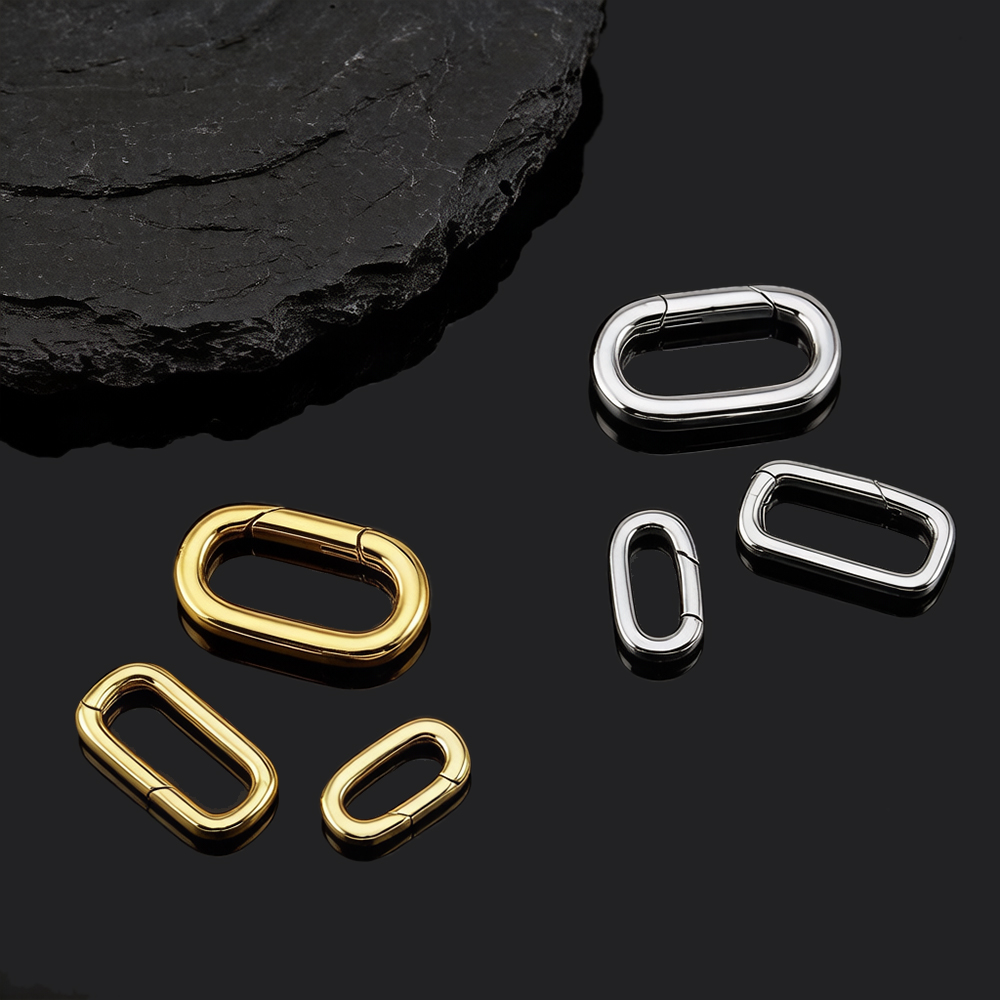 2pcs 18K Gold Plated Filled Ov - Jewelry Making Hoops recension och pris