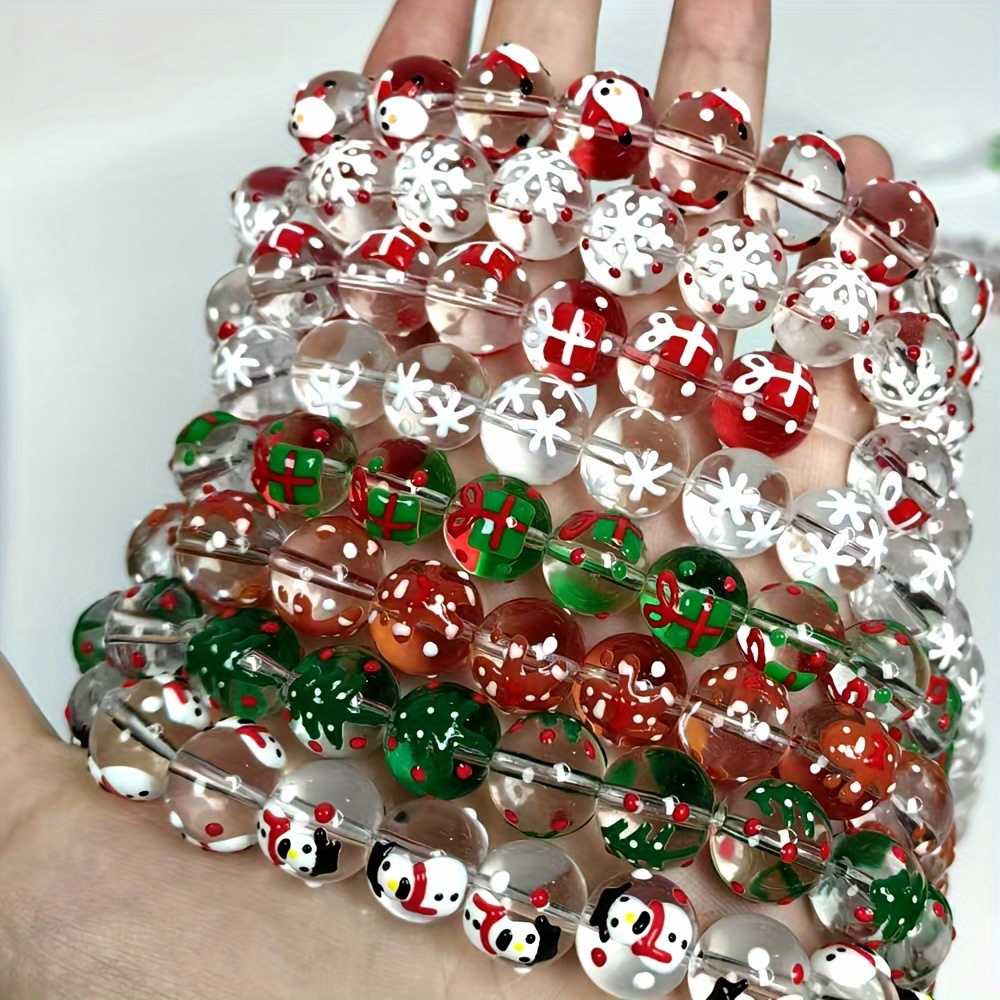 15Pcs 12mm Christmas transpare - Jewelry Making Event recension och pris