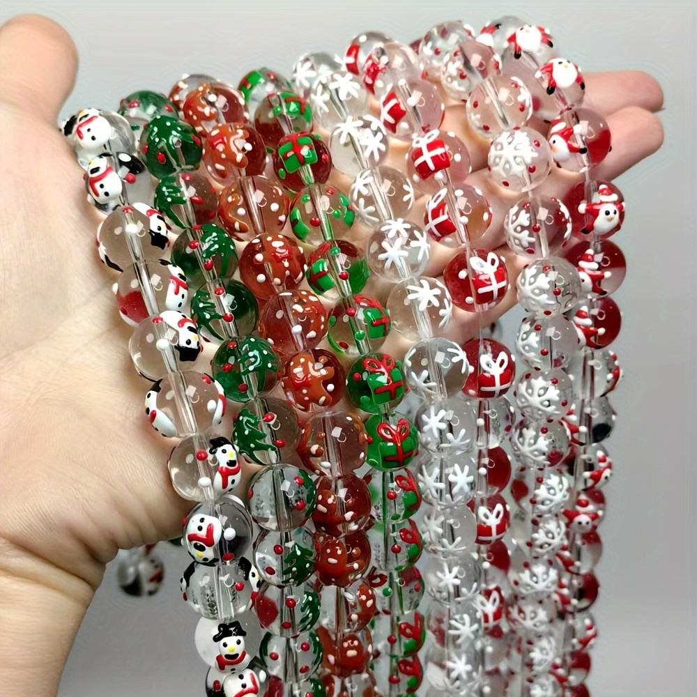 15Pcs 12mm Christmas transpare - Jewelry Making Event recension och pris