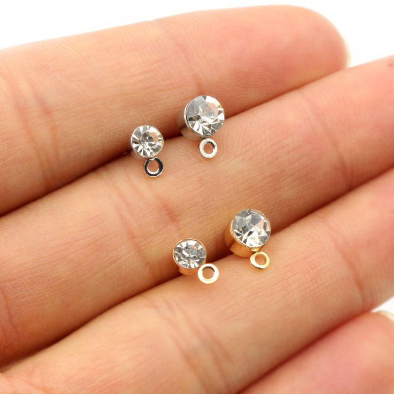50pcs Stud Earrings Pins with  - Jewelry Making Kits recension och pris